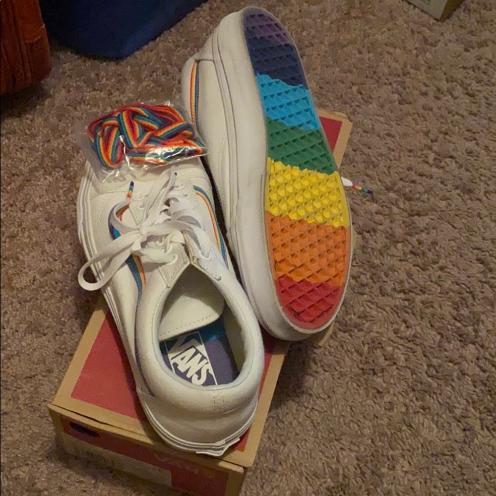 Rainbow vans